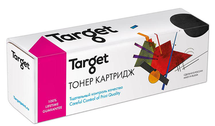 Картридж Kyocera Target (TK-580M MAGENTA) (2,8К) для FS-C5150/ECOSYS P6021 пурпурный