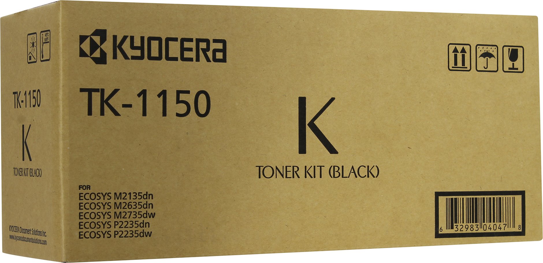 Картридж Kyocera TK-1150 (1T02RV0NL0) (3,0К) для ECOSYS P2235/M2135/M2635/M2735