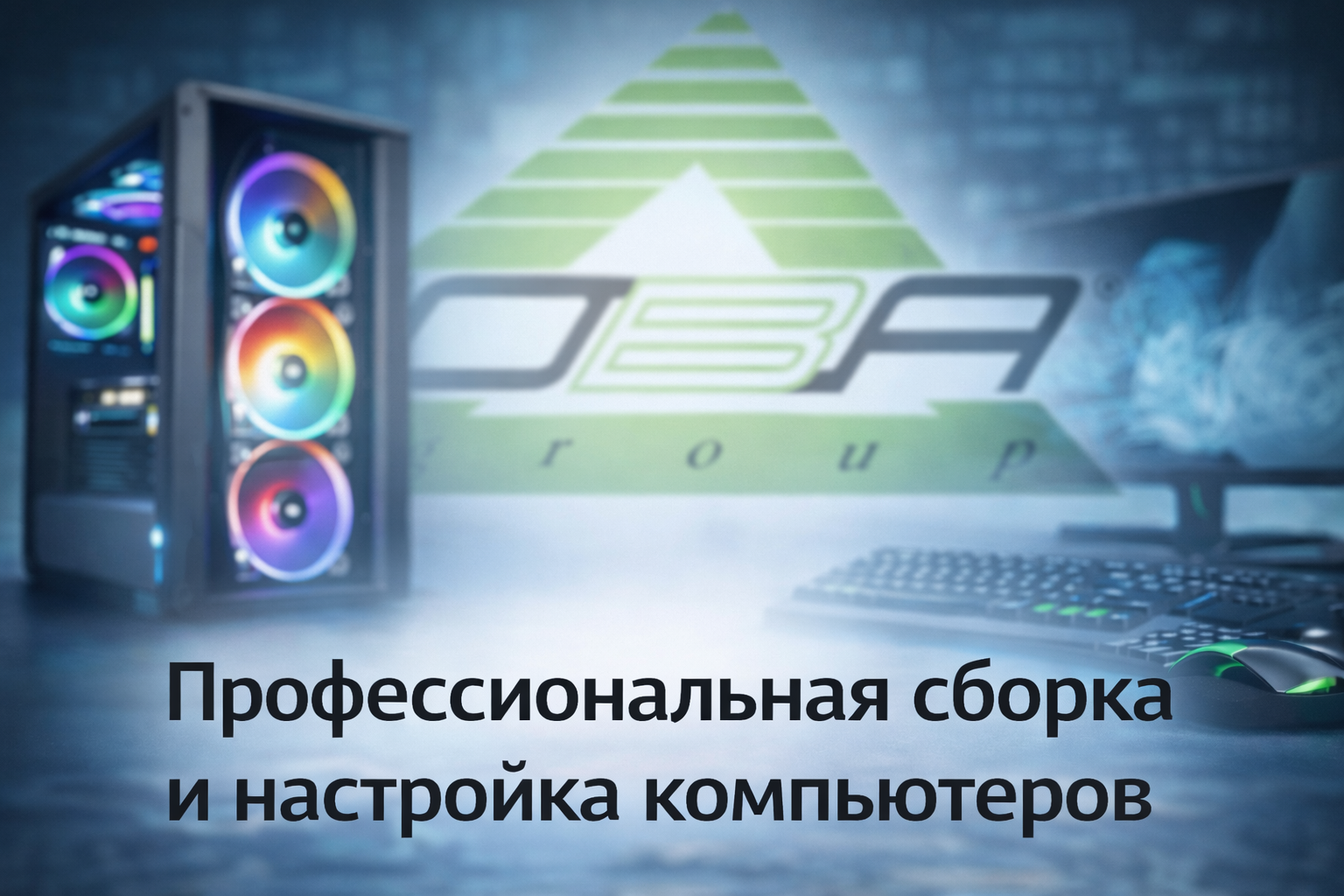 Профессиональная сборка и настройка персональных компьютеров под любые задачи 